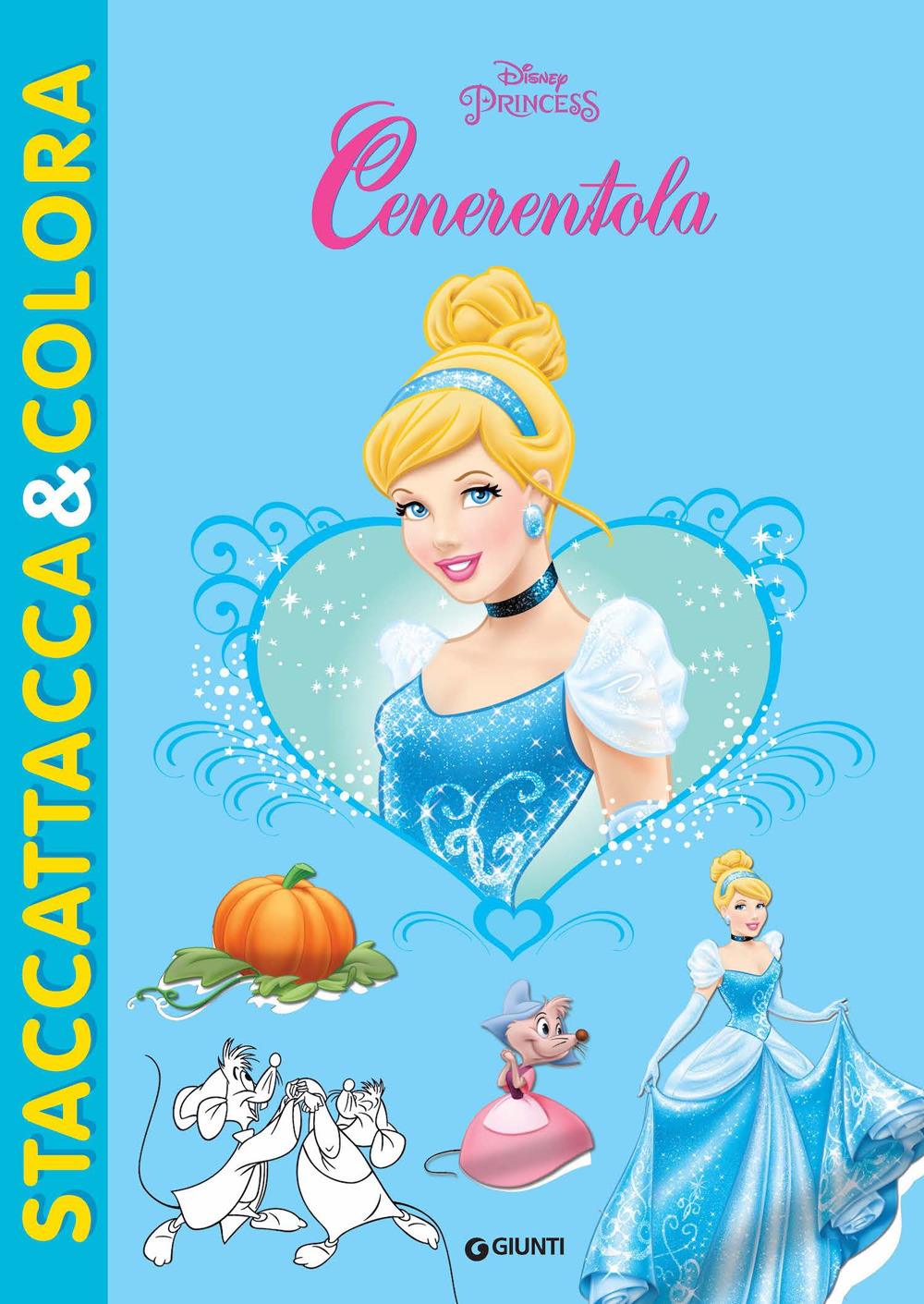 Cenerentola. Disney princess. Con adesivi