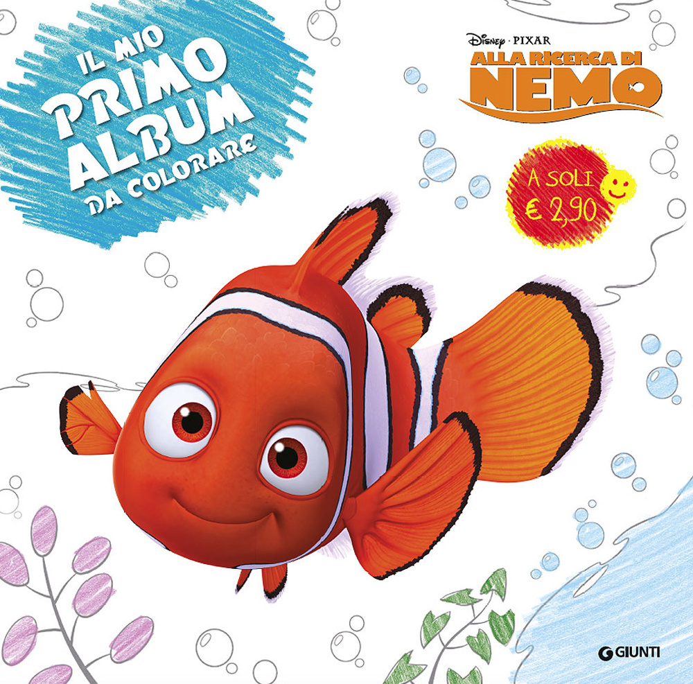 Alla ricerca di Nemo. Primo album da colorare