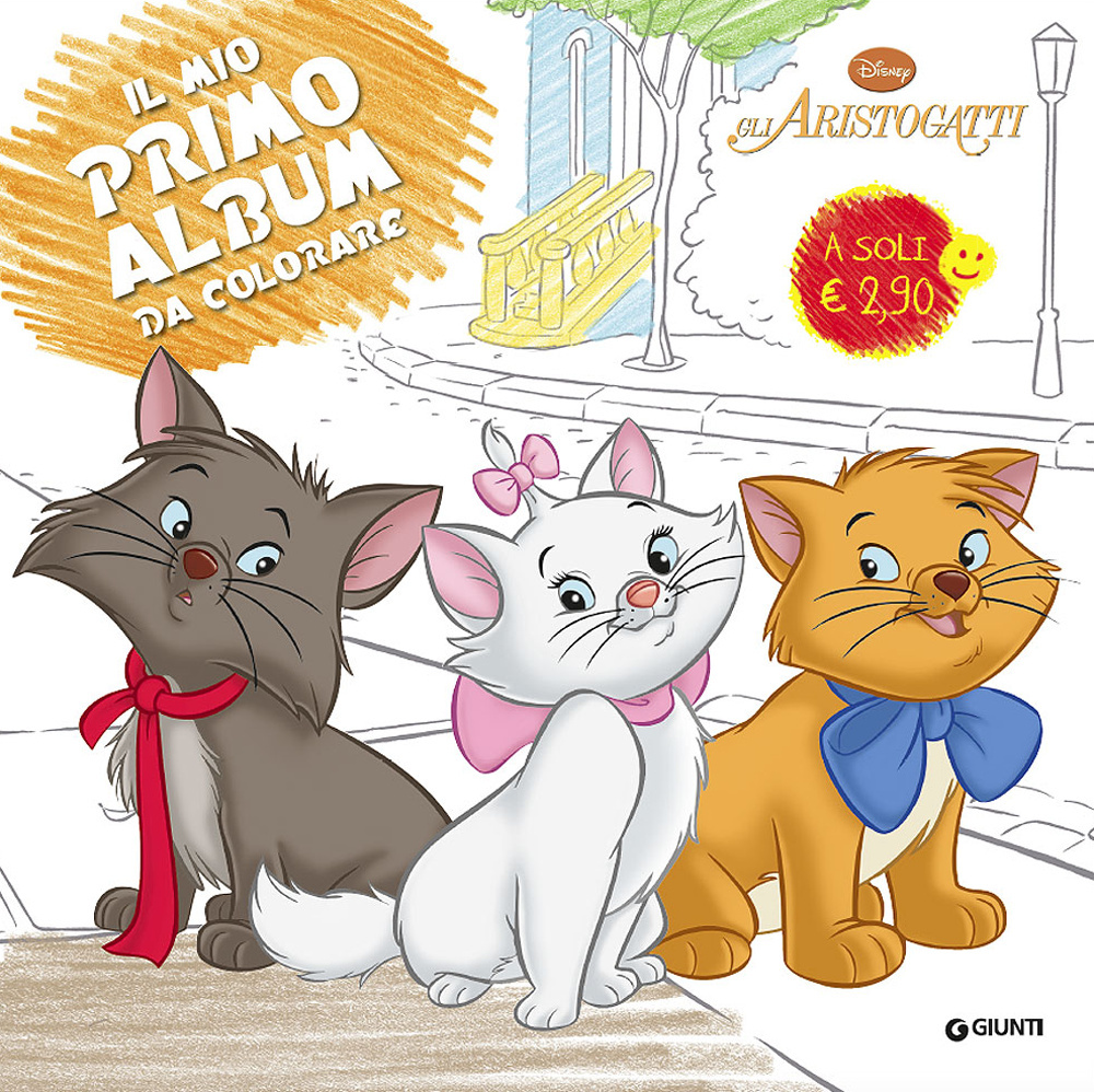 Gli aristogatti. Il mio primo album da colorare