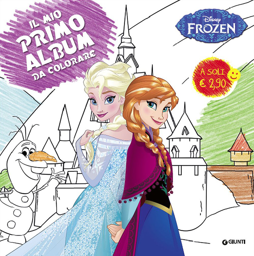 La magia dei ghiacci. Frozen. Primo album da colorare