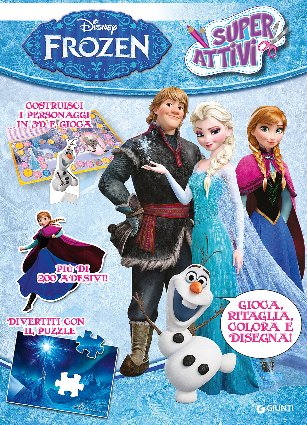 Frozen. Superattivi. Con adesivi