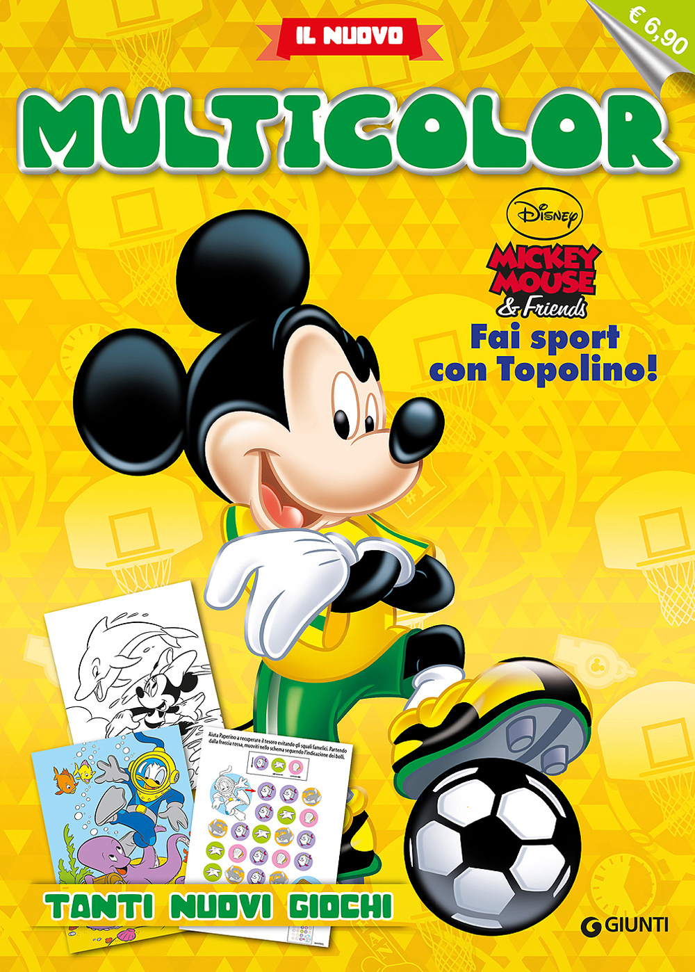 Topolino sport. Il nuovo multicolor