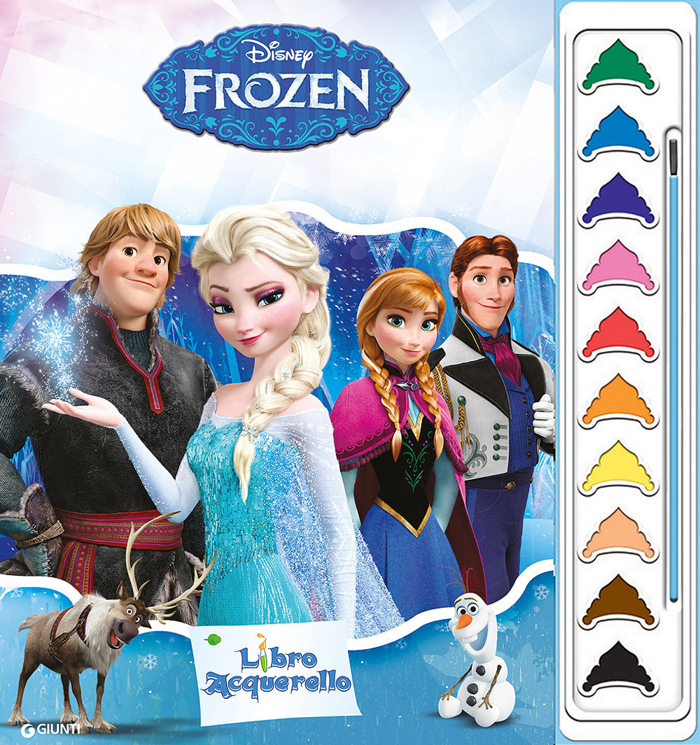 Frozen. Libro acquerello