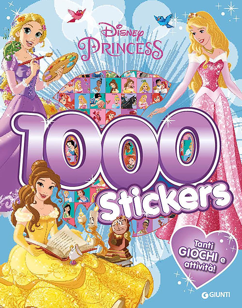 Principesse. 1000 stickers. Con adesivi