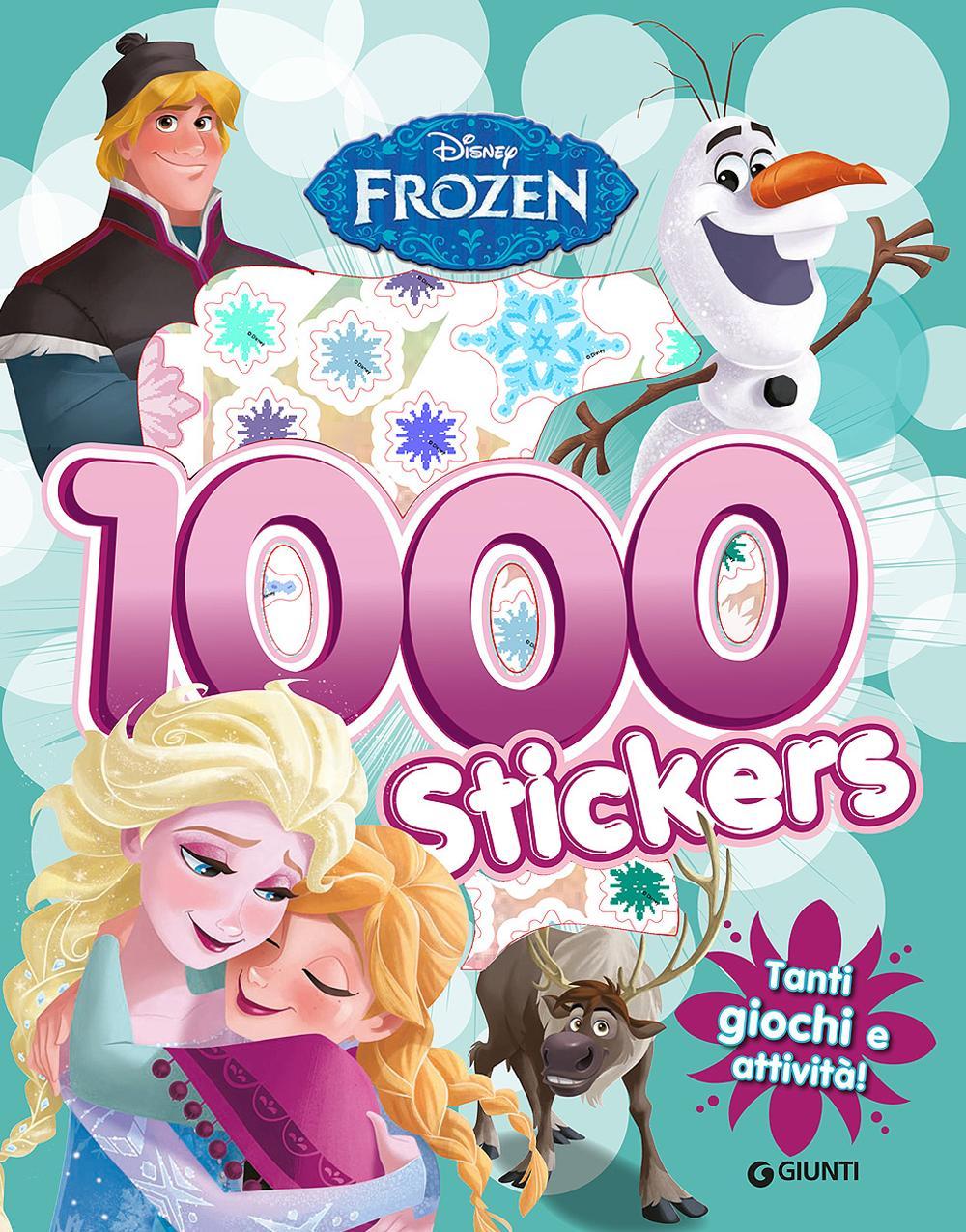 Frozen. 1000 stickers. Tanti giochi e attività. Con adesivi