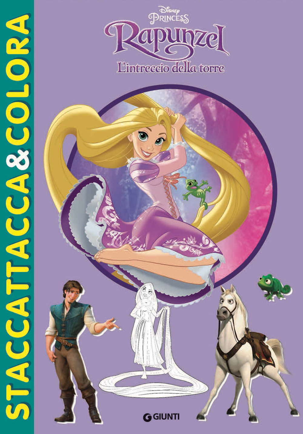 L'intreccio della torre. Rapunzel. Staccattacca e colora. Con adesivi