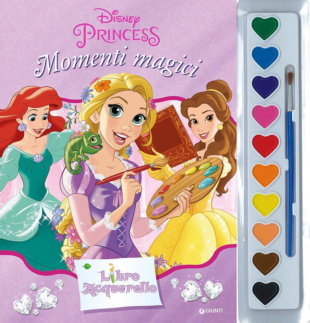 Principesse. Momenti magici. Libro acquerello