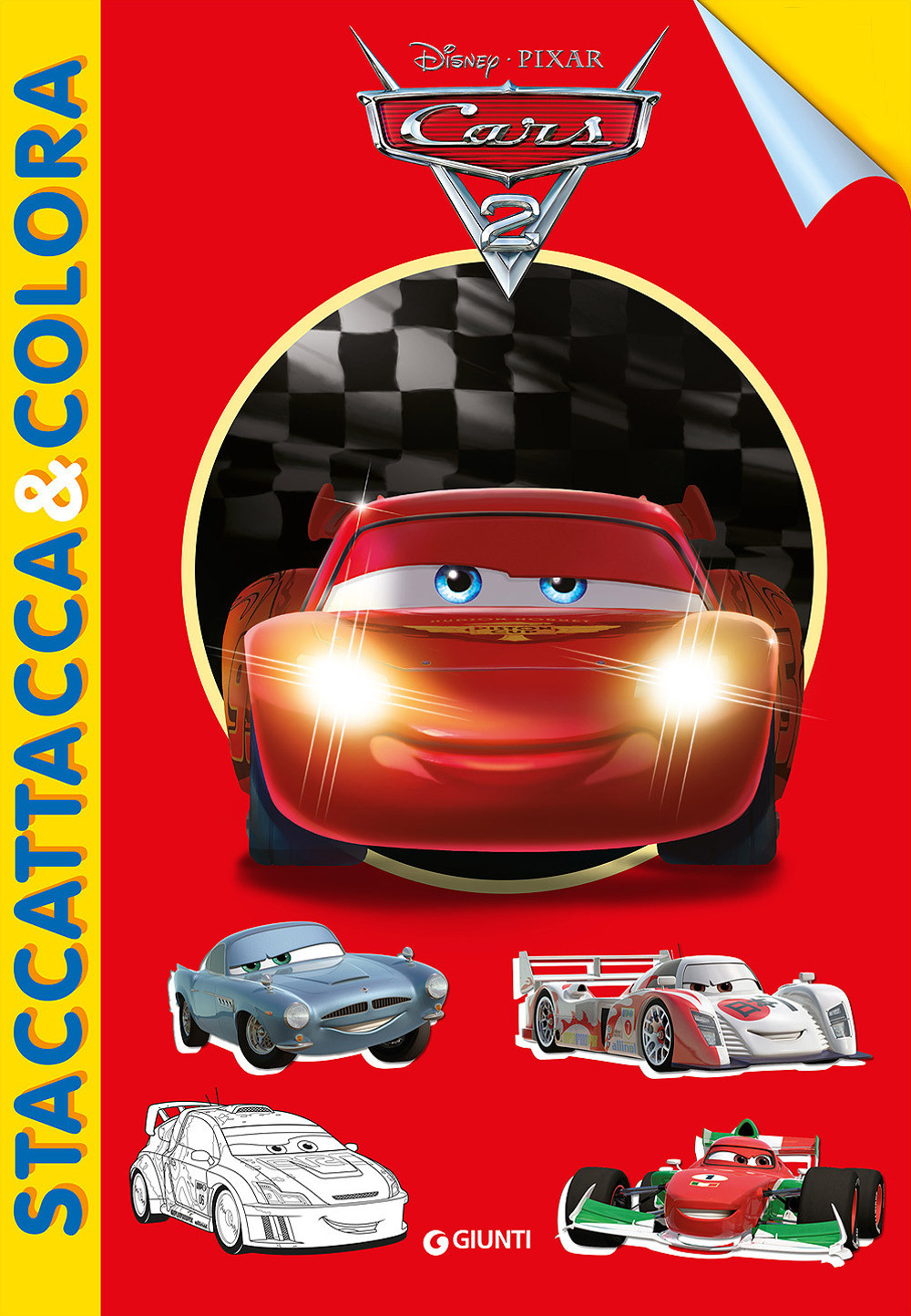 Cars 2. Staccattacca e colora. Con adesivi
