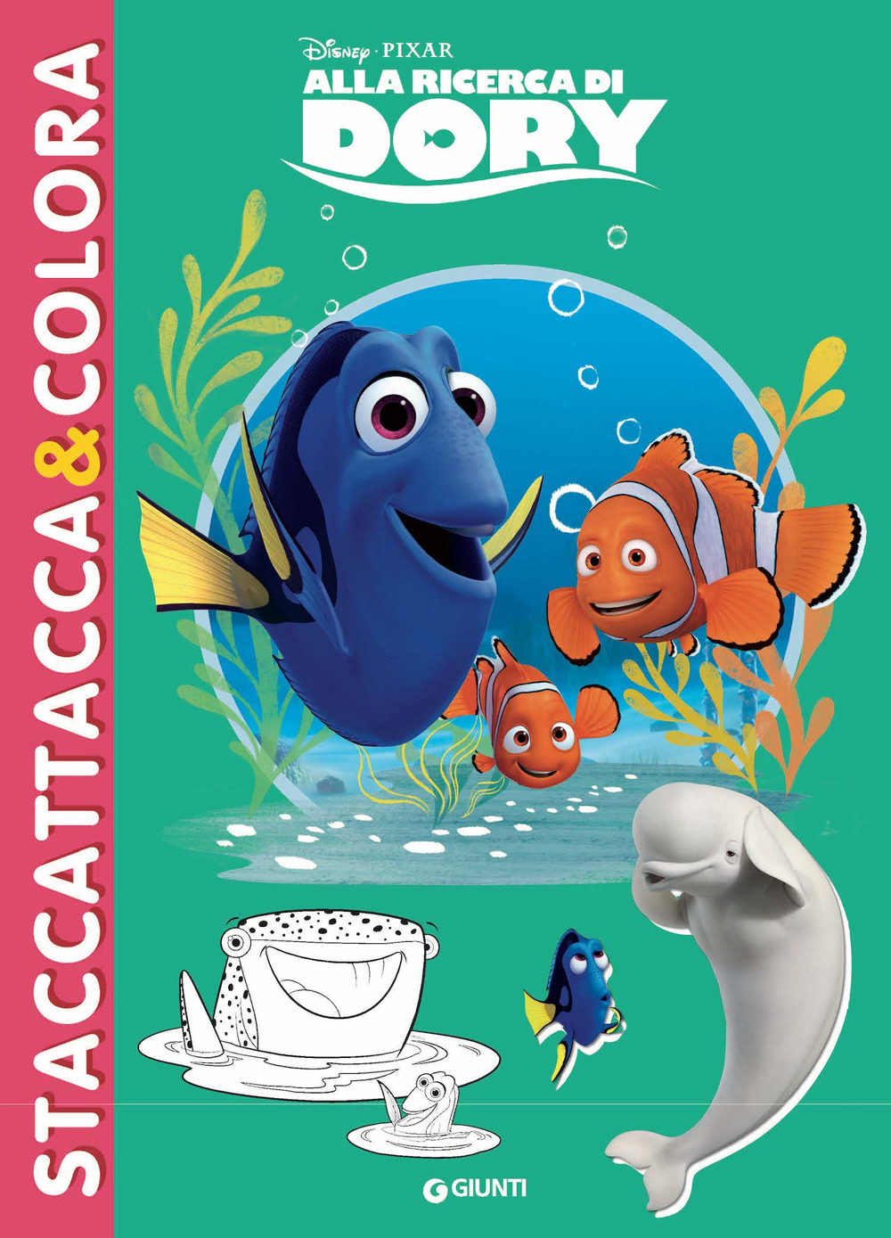 Alla ricerca di Dory. Staccattacca e colora. Con adesivi