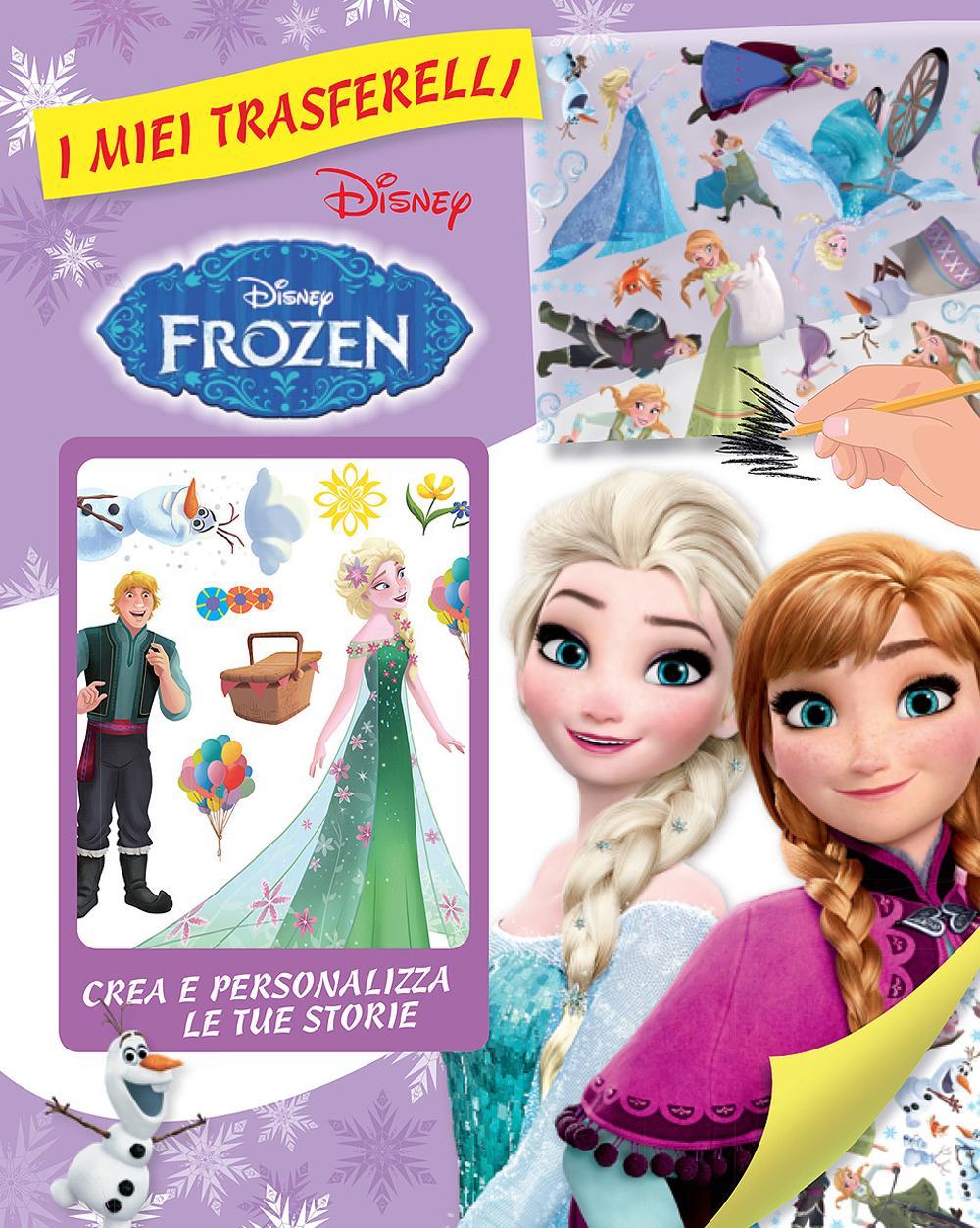 Frozen. La magia delle luci del Nord. I miei trasferelli. Crea e personalizza le tue storie