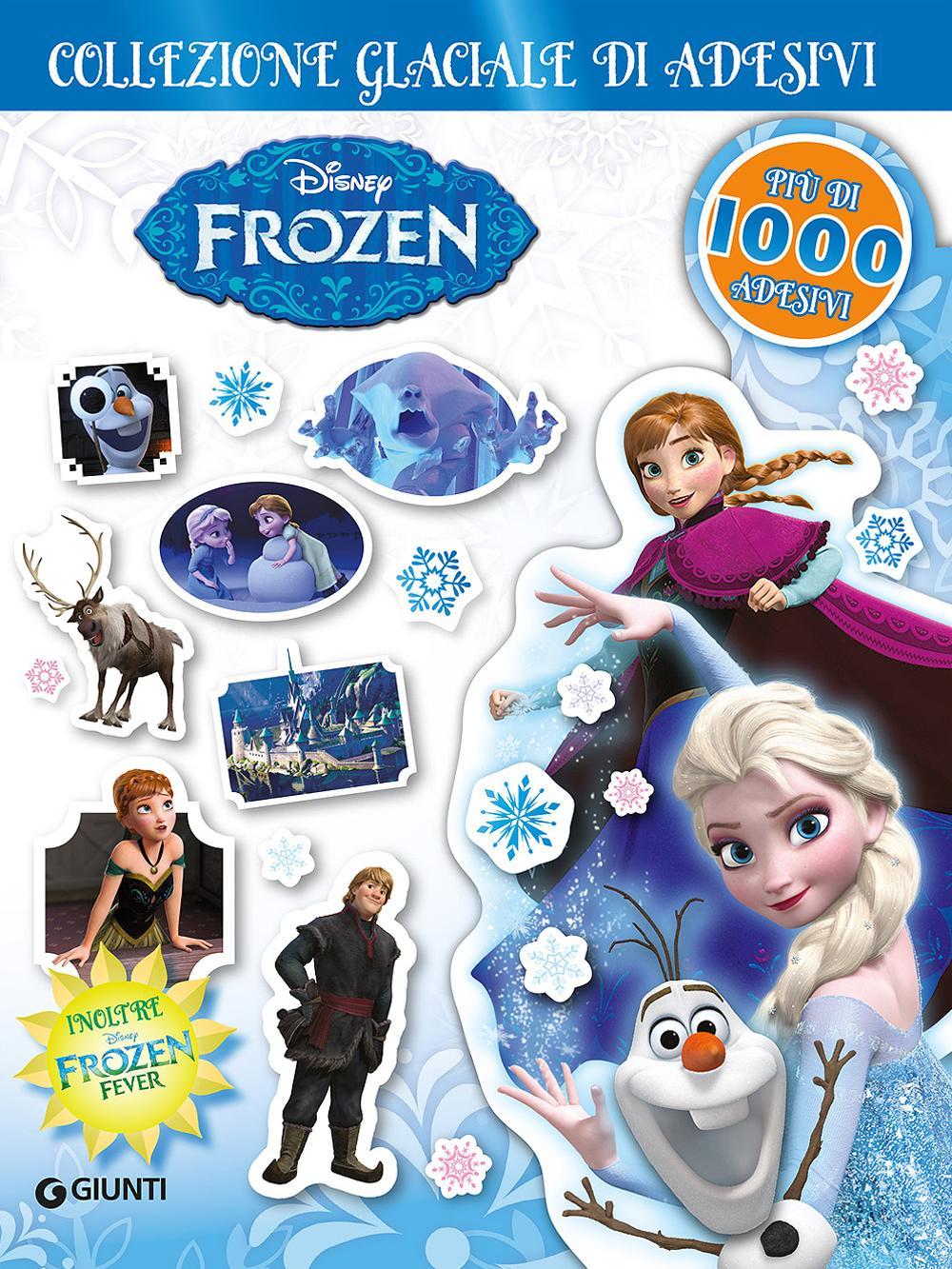 Collezione glaciale di adesivi. Frozen
