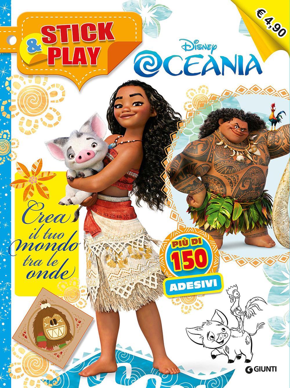 Oceania. Crea il tuo mondo tra le onde. Stick & play