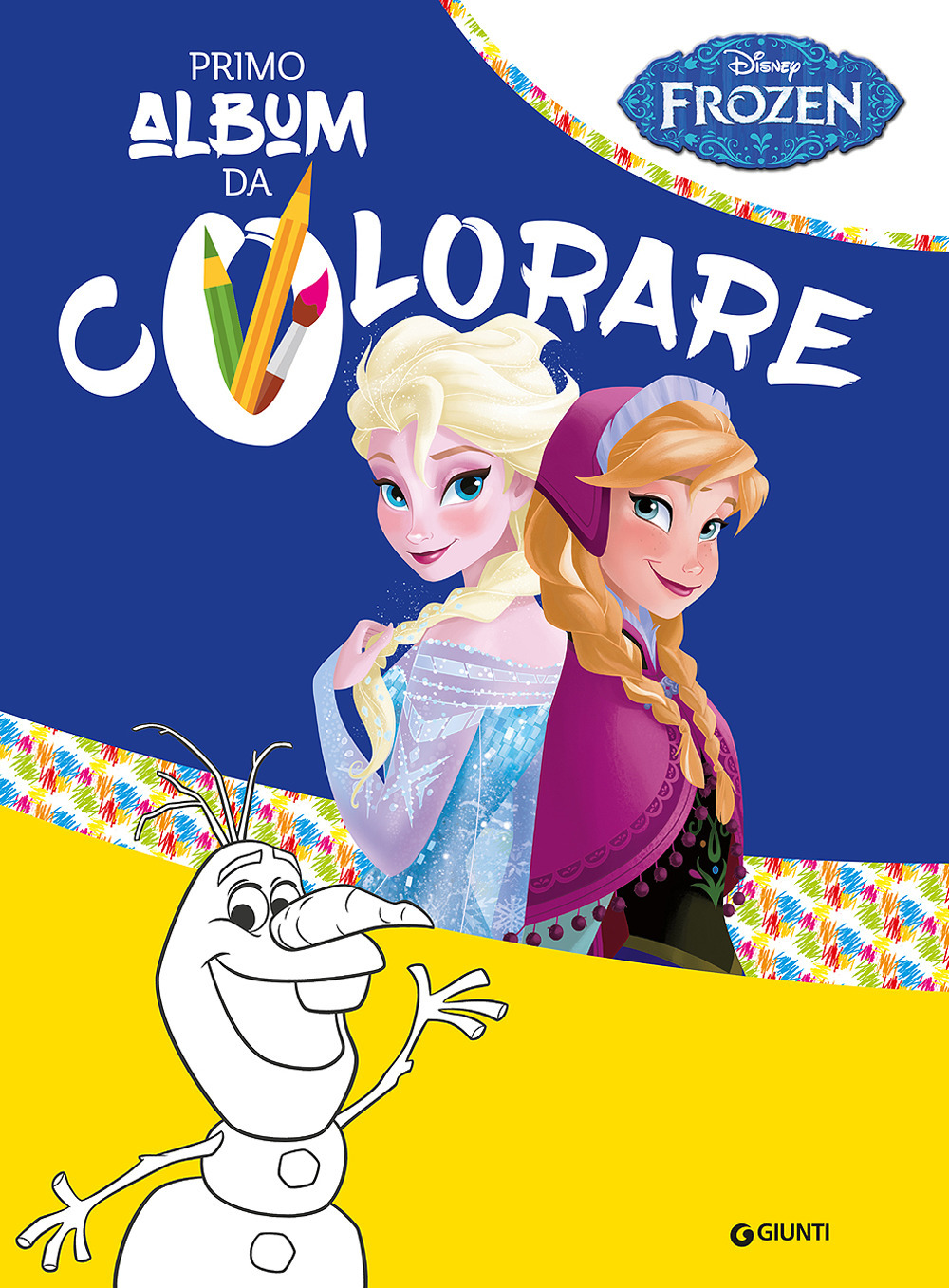 La magia dei ghiacci. Frozen. Primo album da colorare