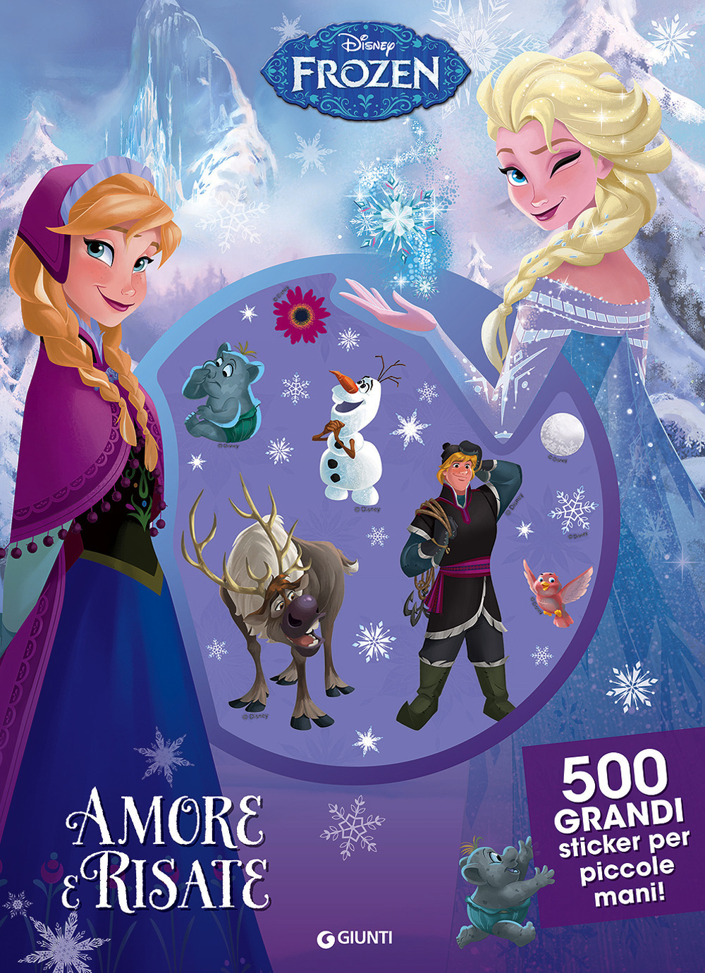 Amore e risate. Frozen. 500 stickers