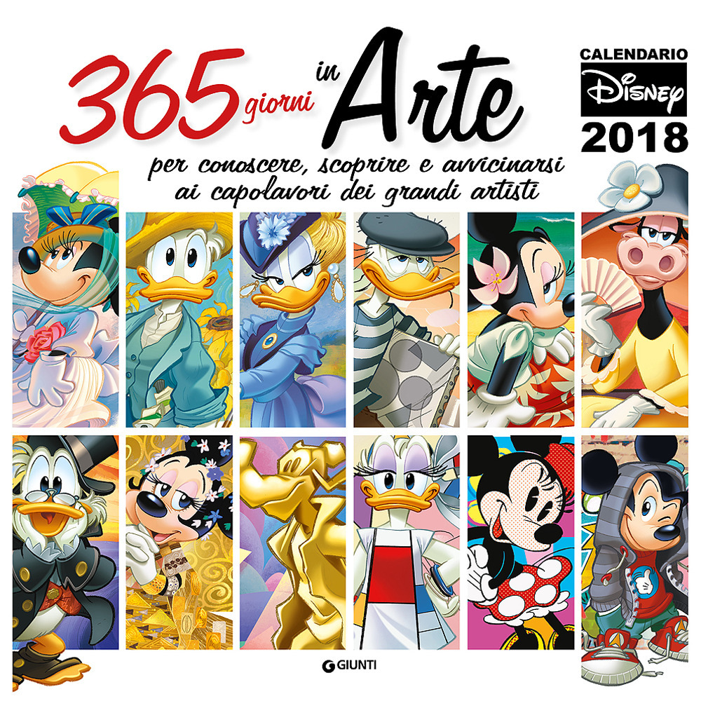 365 giorni in arte. Calendario 2018