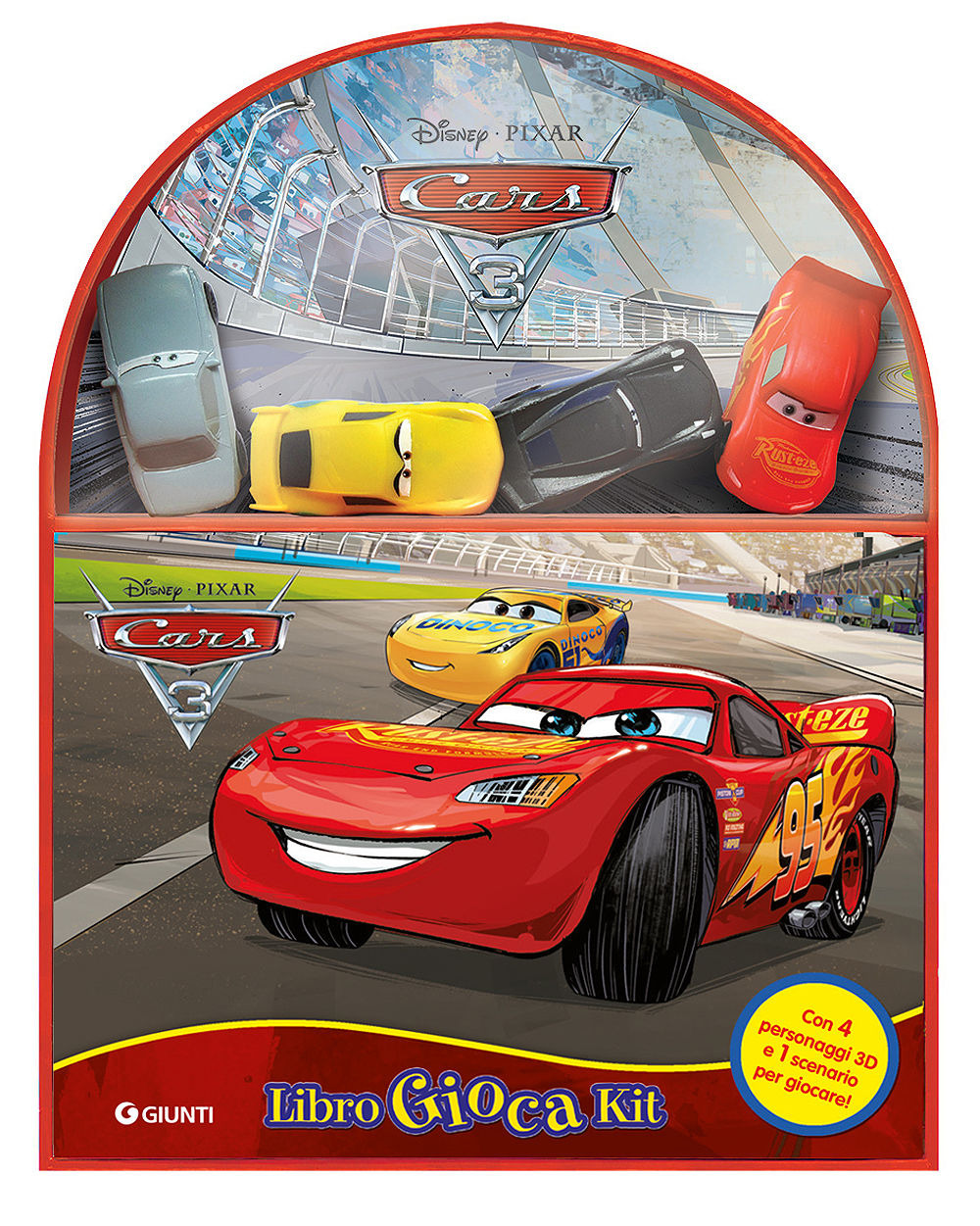 Cars 3. Libro gioca kit