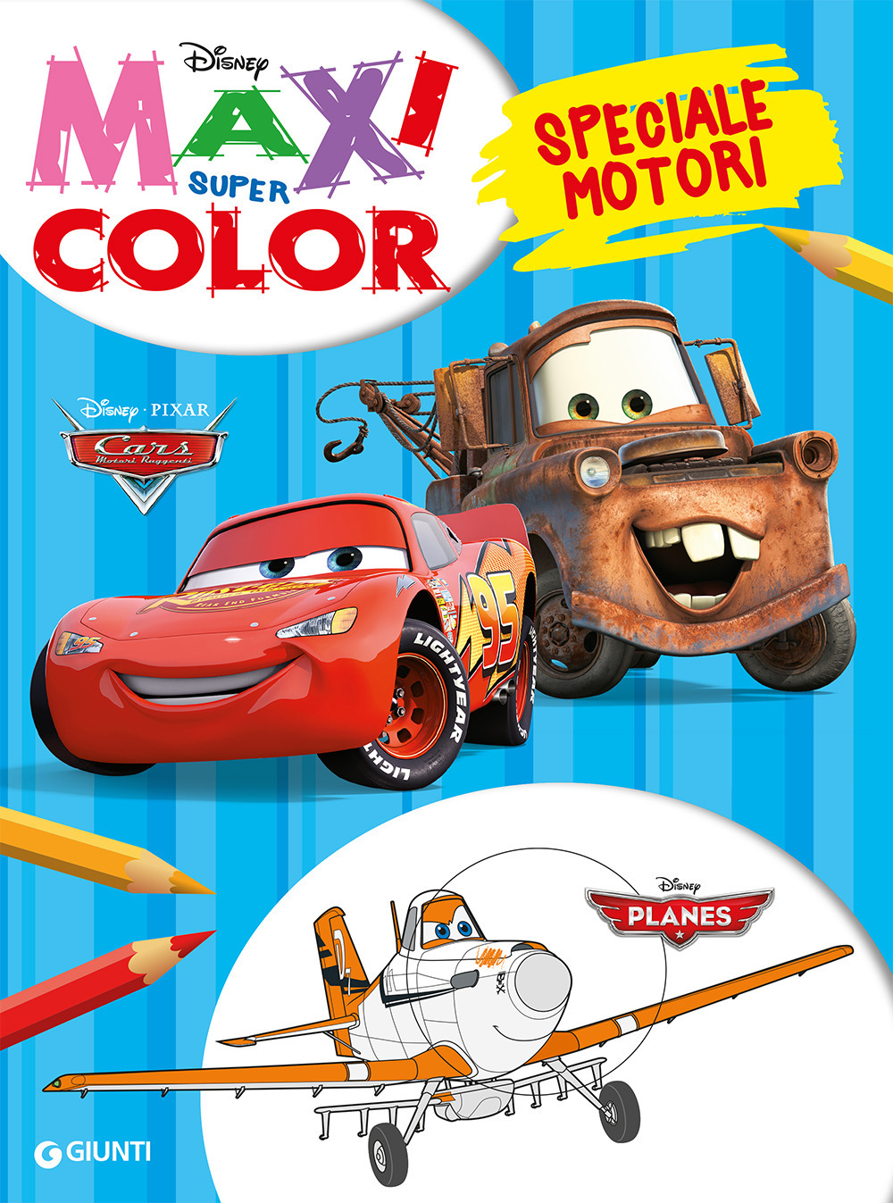 Planes-Cars. Speciale motori. Maxi supercolor