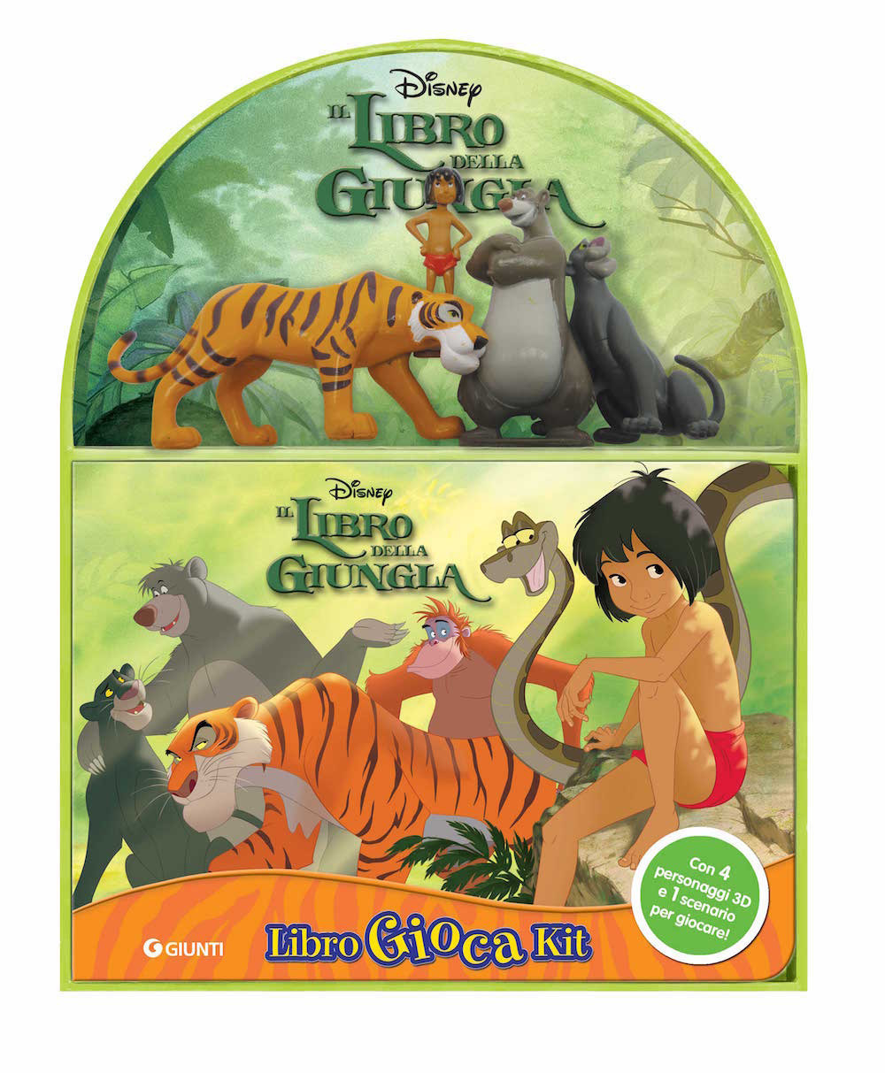Il libro della giungla. Libro gioca kit