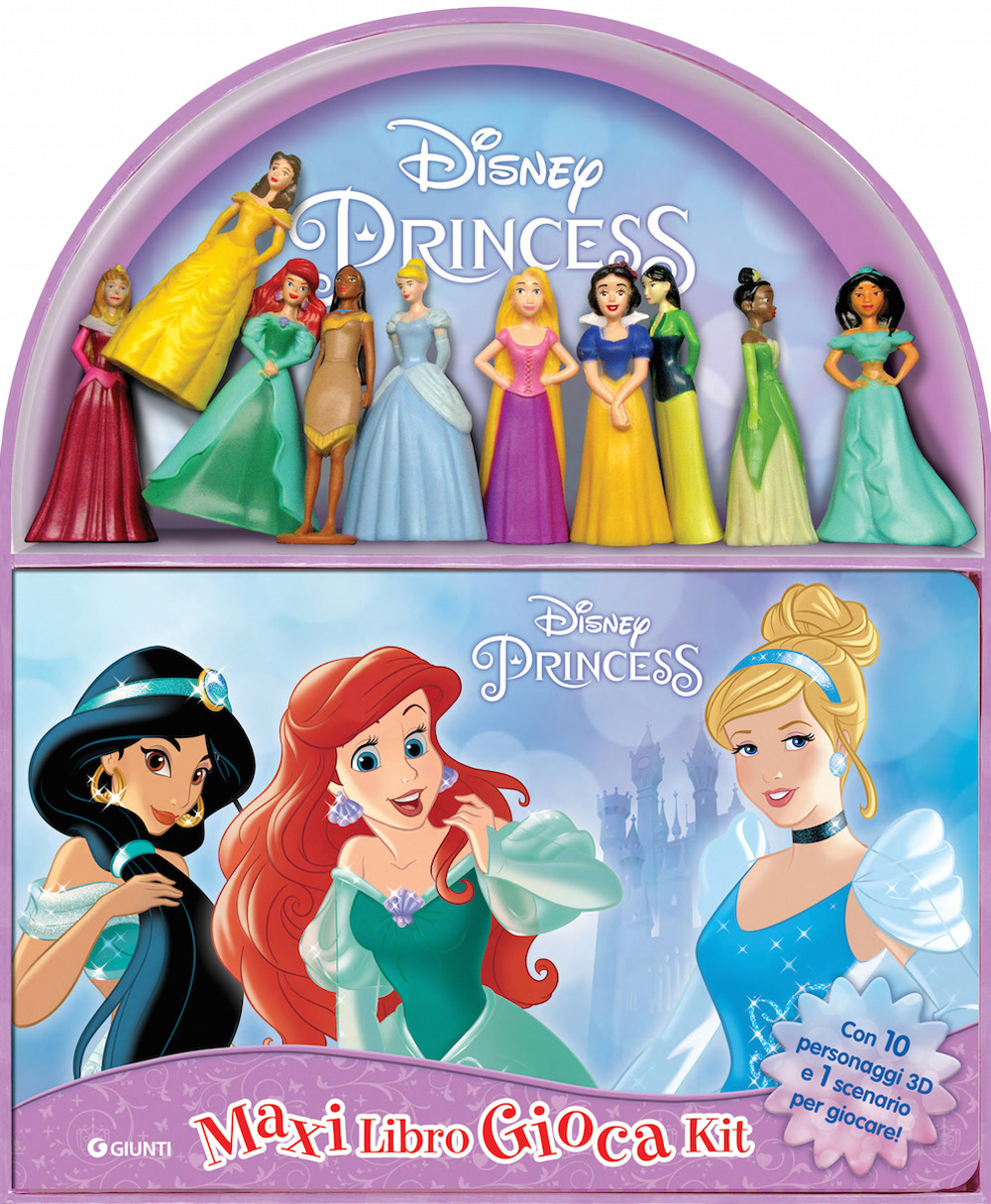 Disney princess. Maxi libro gioca kit
