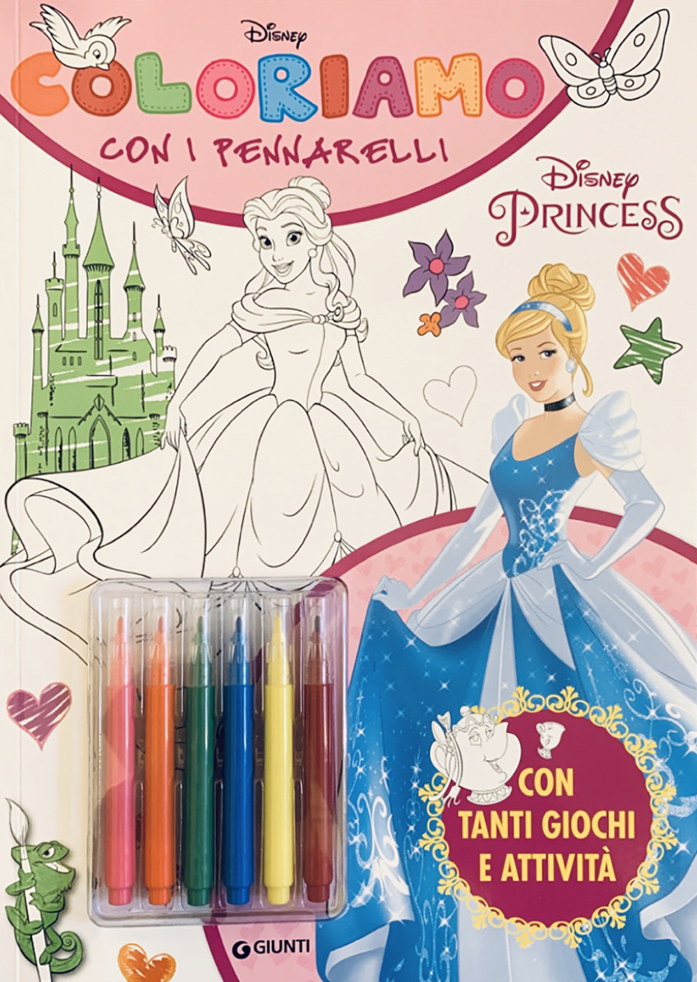 Principesse. Coloriamo con i pennarelli. Super album