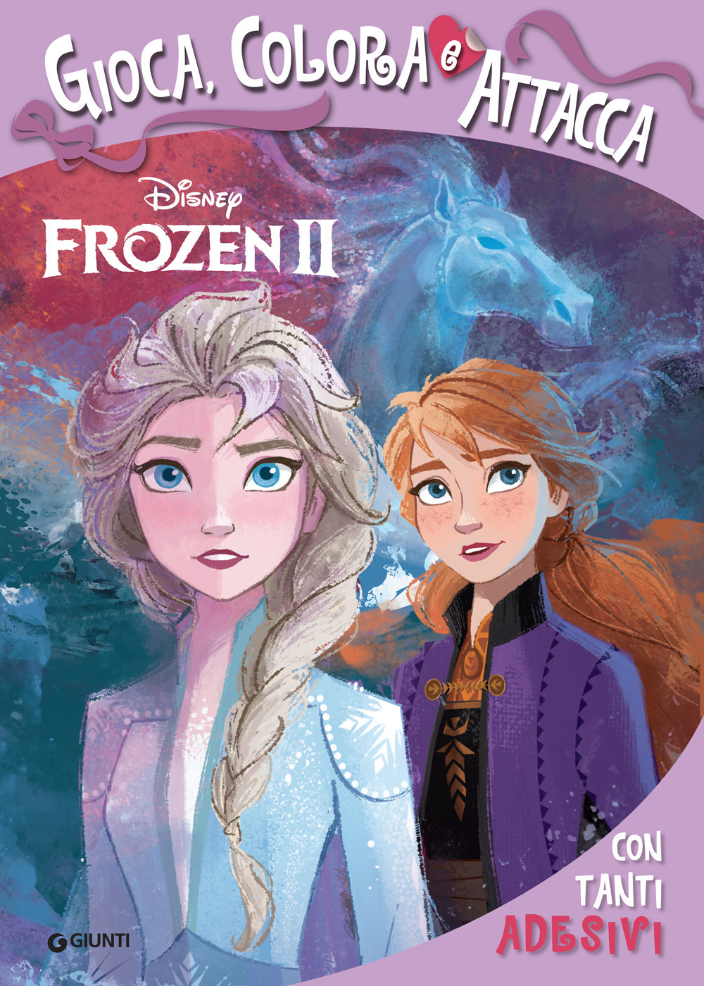 Frozen 2. Gioca colora attacca. Con adesivi