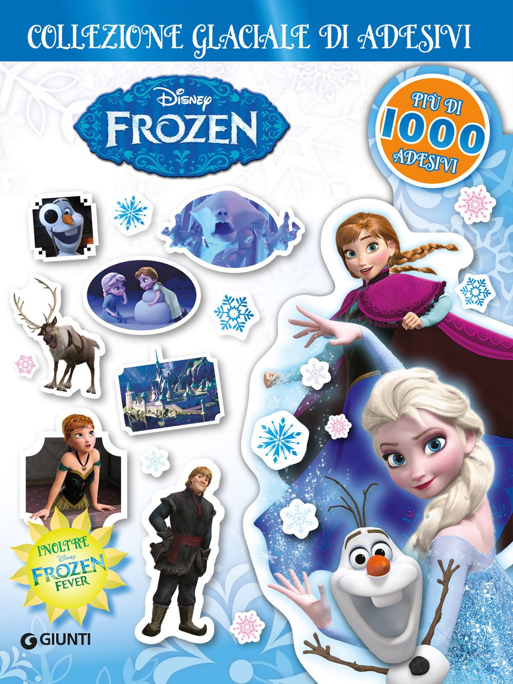 Collezione glaciale di adesivi. Frozen