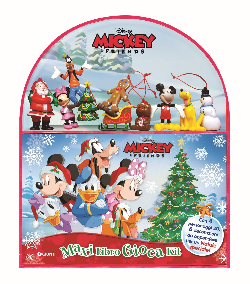 Natale. Mickey & friends. Maxi libro gioca kit