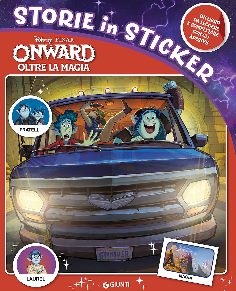 Onward. Storie in sticker. Con adesivi