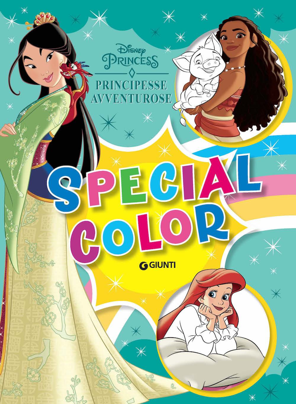 Principesse avventurose. Disney Princess. Special color