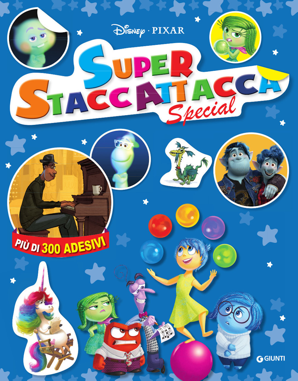 Soul. Inside Out. Onward. Superstaccattacca Special. Con adesivi