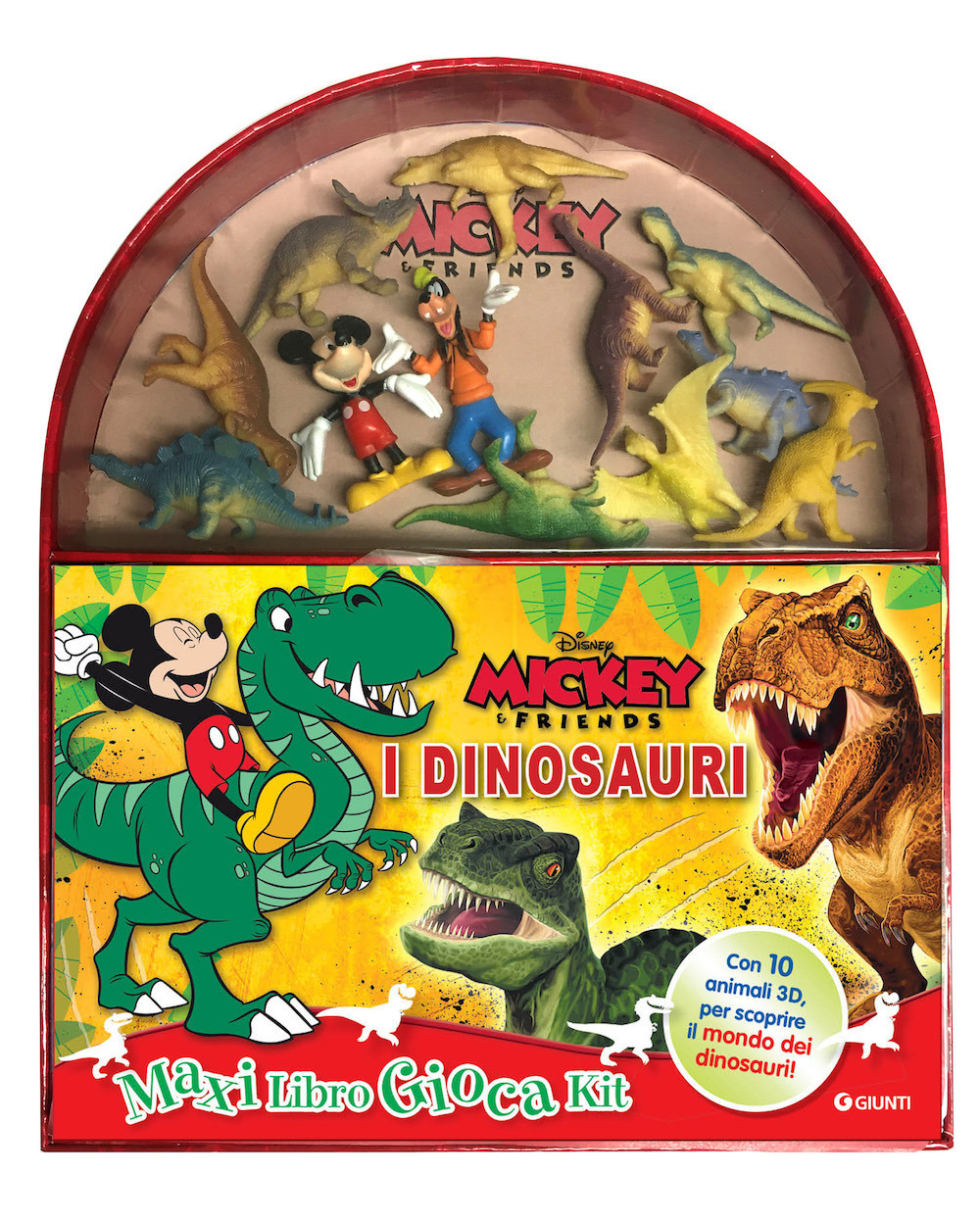 I dinosauri. Mickey & friends. Maxi libro gioca kit