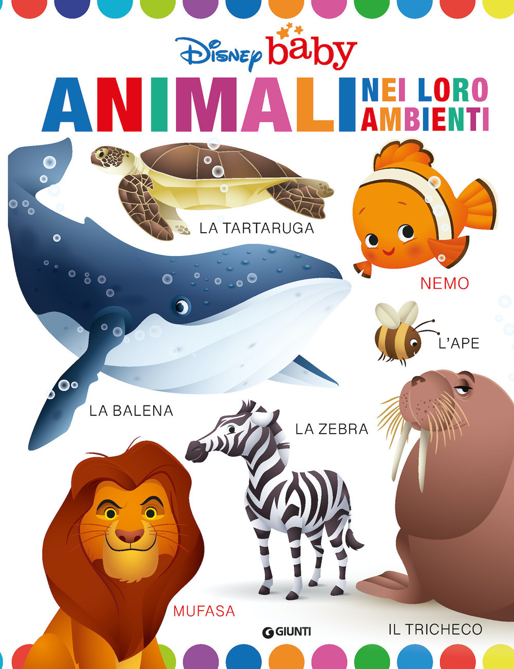 Animali nei loro ambienti. Disney baby