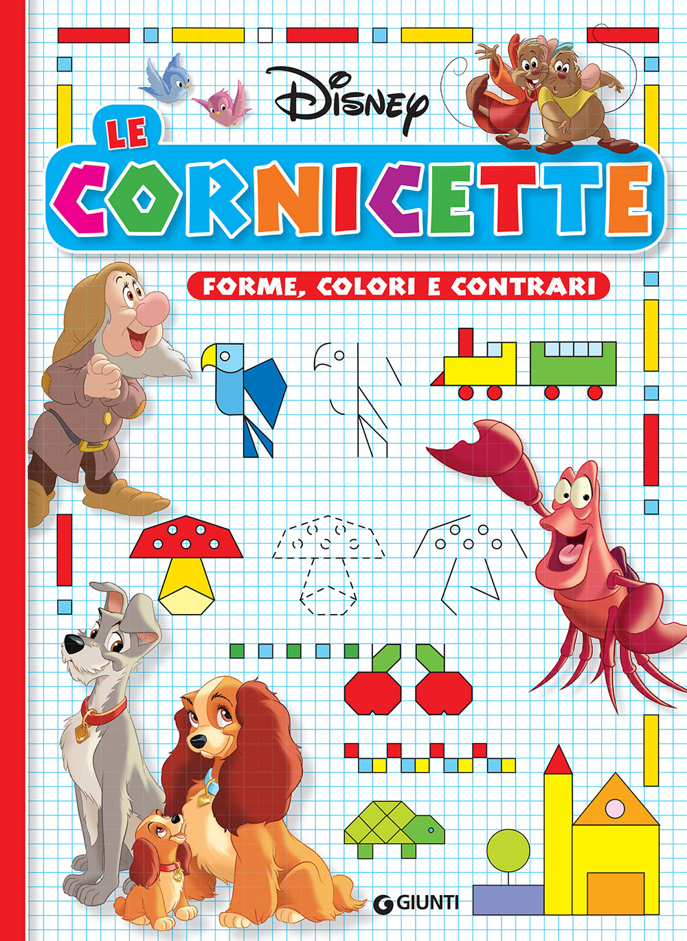 Forme, colori e contrari. Le cornicette Disney
