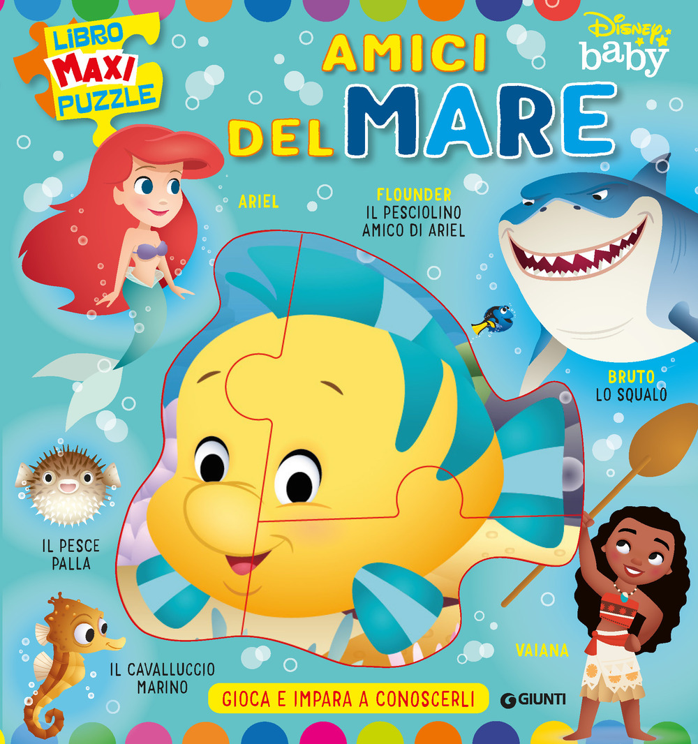 Amici del mare. Baby libro maxi puzzle