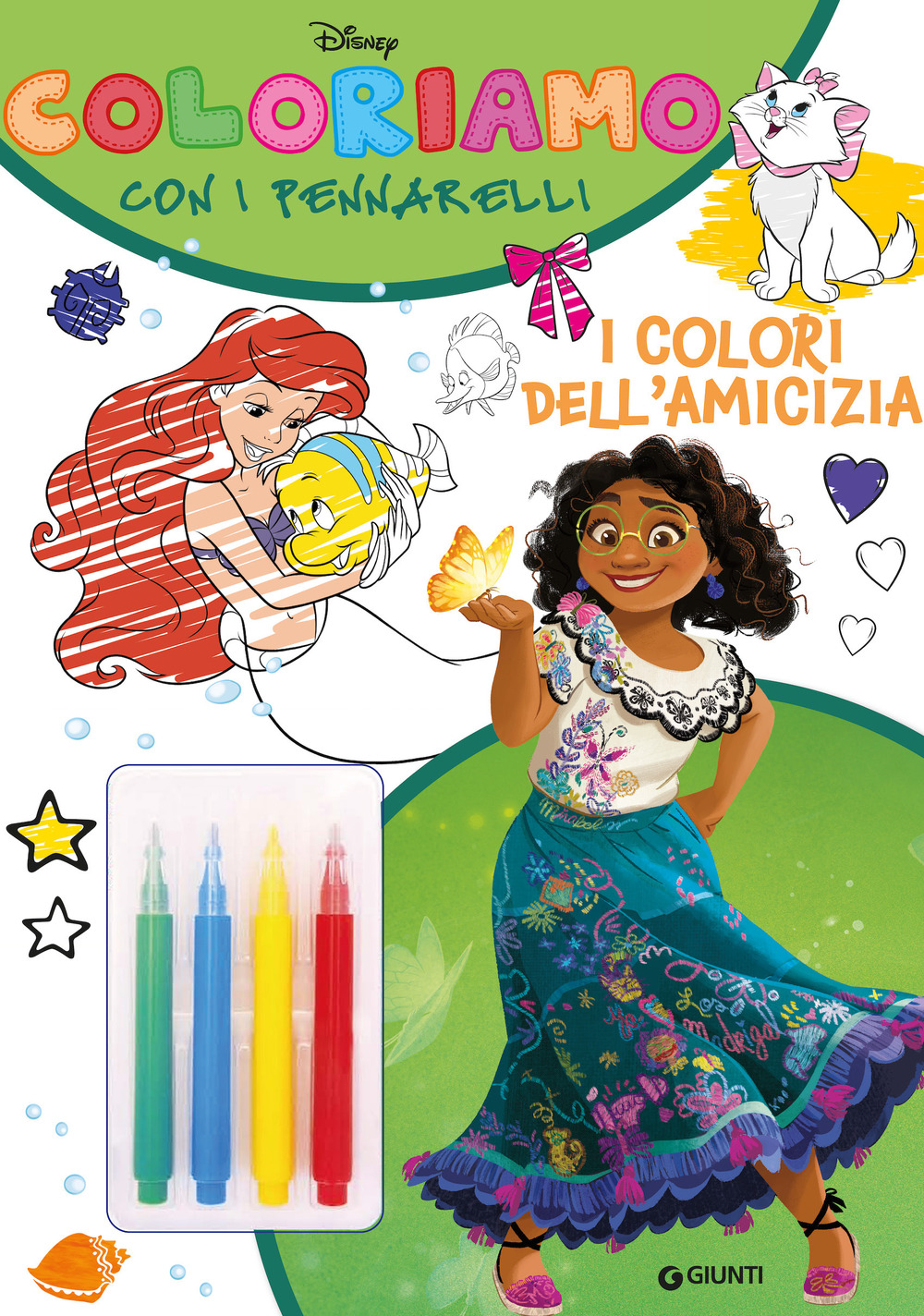 I colori dell'amicizia. Coloriamo con i pennarelli. Super album