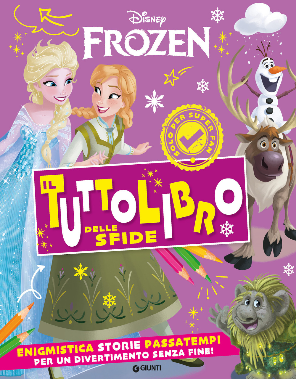 Frozen. Il tuttolibro delle sfide. Enigmistica storie passatempi per un divertimento senza fine!