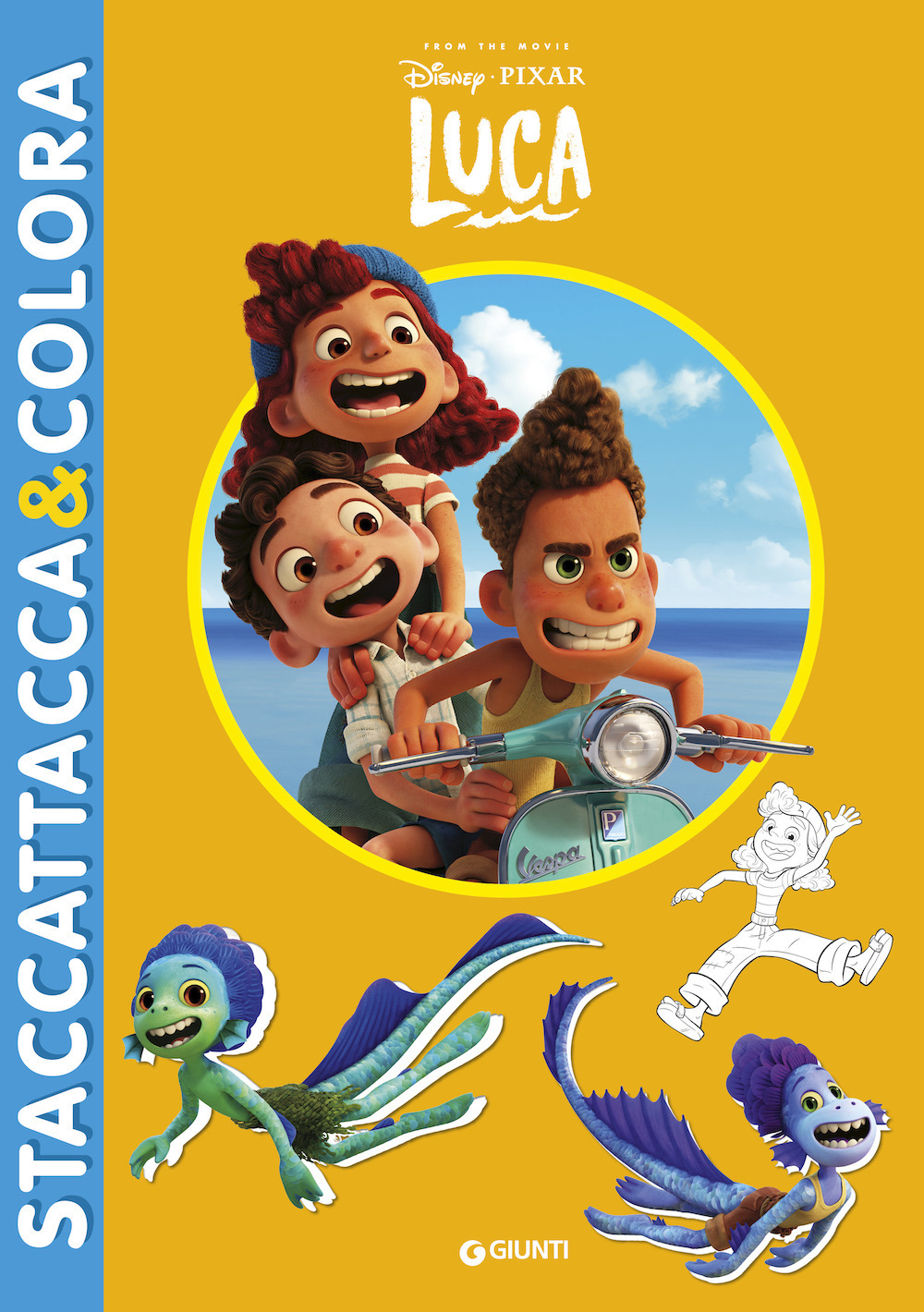 Luca. Staccattacca & colora. Con adesivi