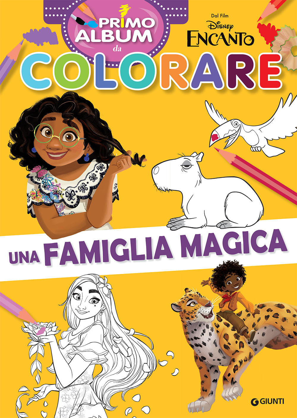 Encanto. Primo album da colorare. Una famiglia magica