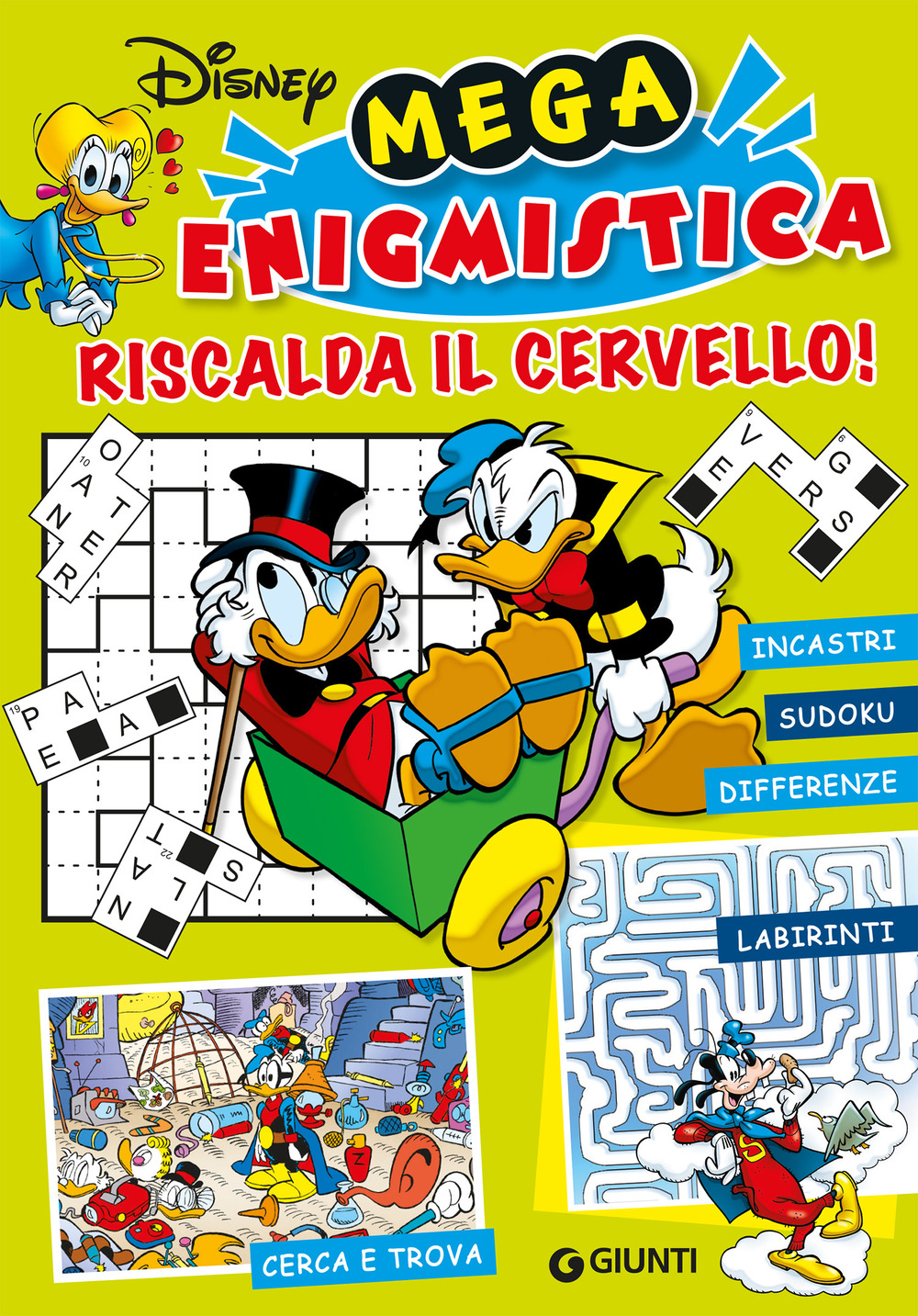 Mega enigmistica Disney. Riscalda il cervello!