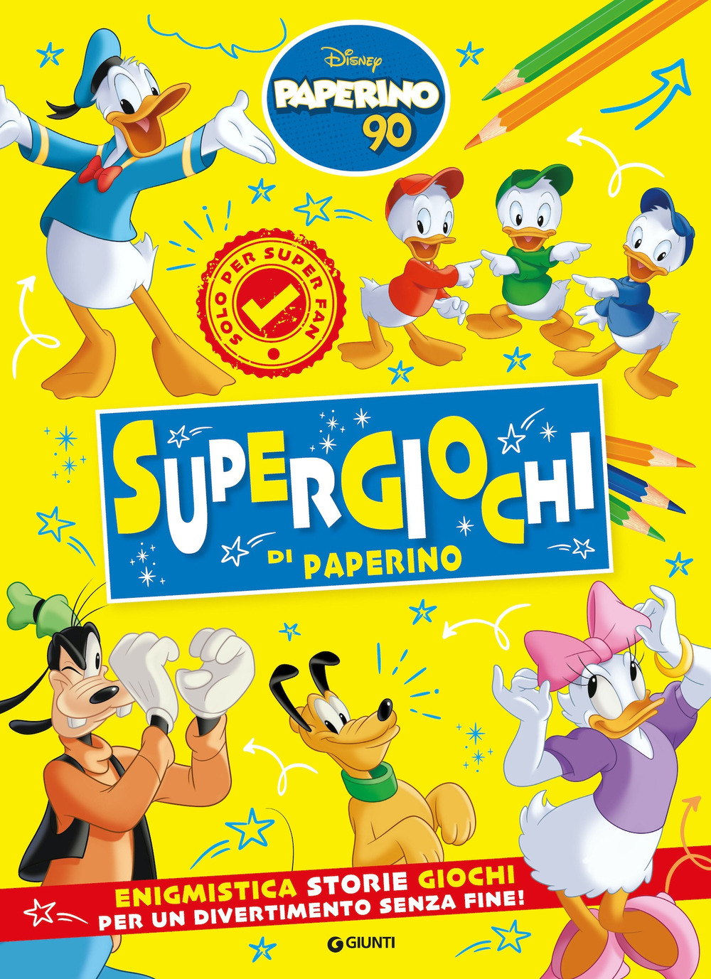Supergiochi di Paperino. Paperino 90. Enigmistica Storie Giochi per un divertimento senza fine!
