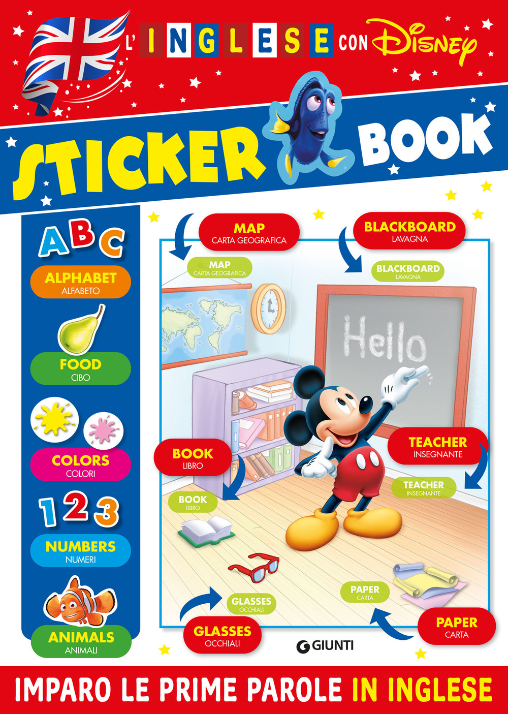 Sticker book. L'inglese con Disney. Imparo le prime parole in inglese