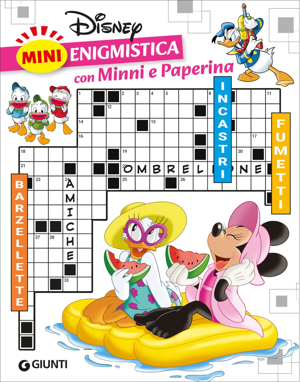 Mini enigmistica con Minni e Paperina