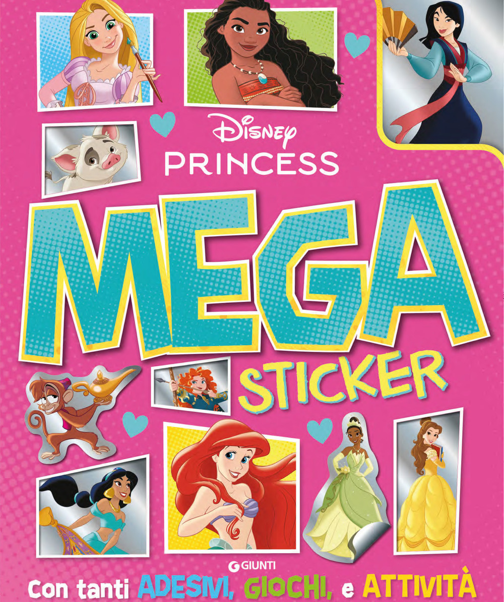Principesse Disney. Mega sticker