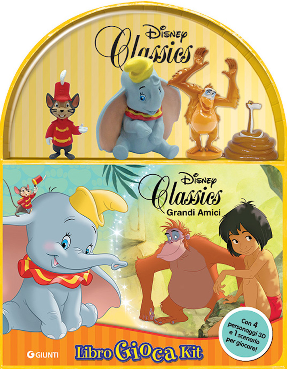 Grandi amici. Disney classics. Libro gioca kit