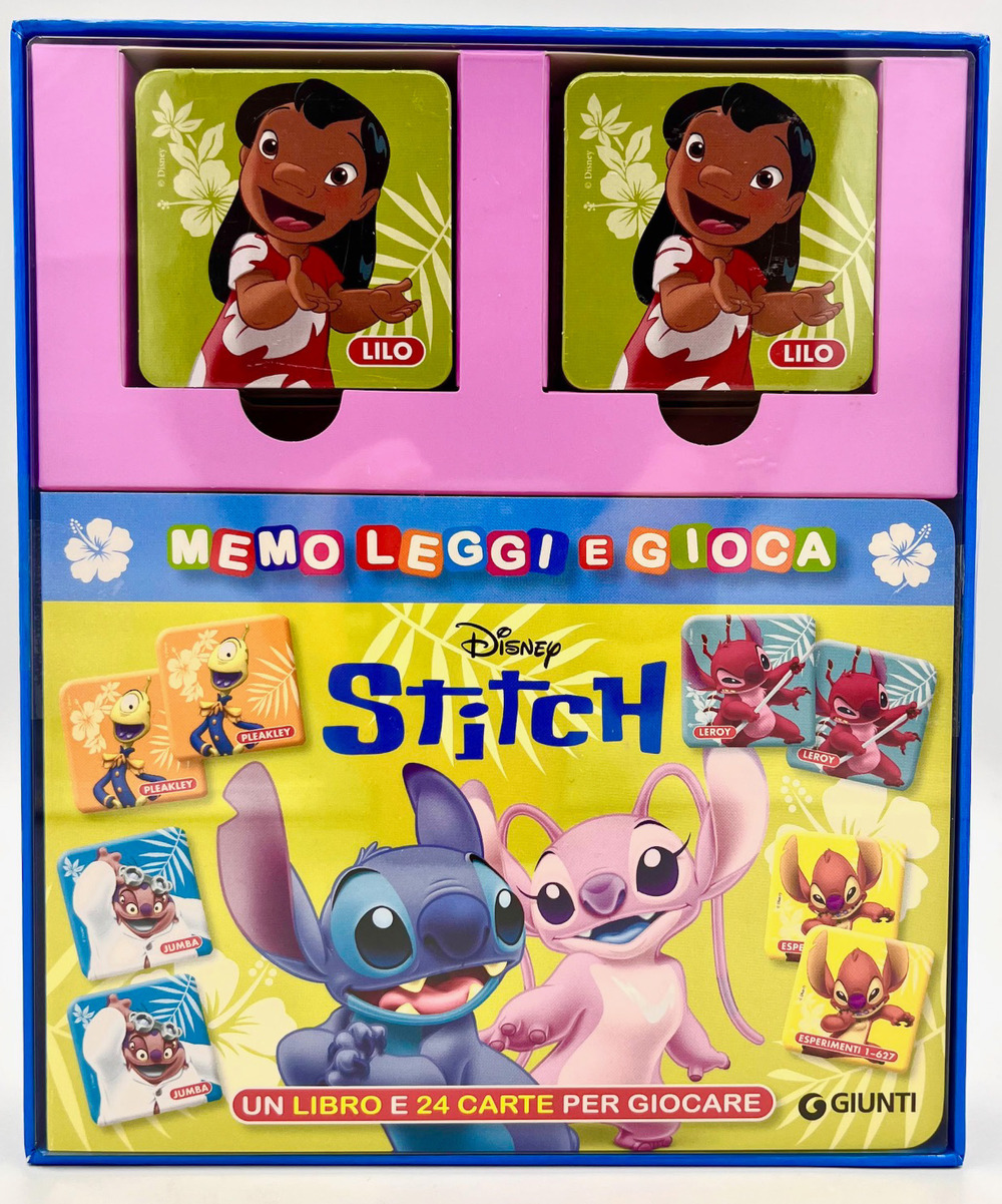 Stitch. Memo leggi e gioca