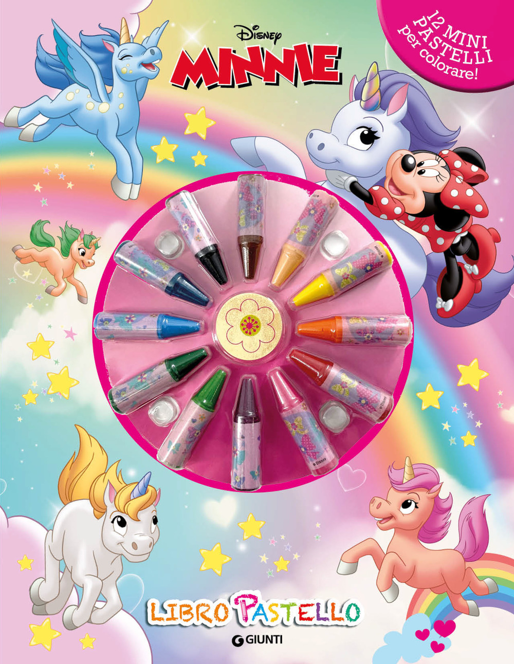 Minnie unicorni. Libro pastello