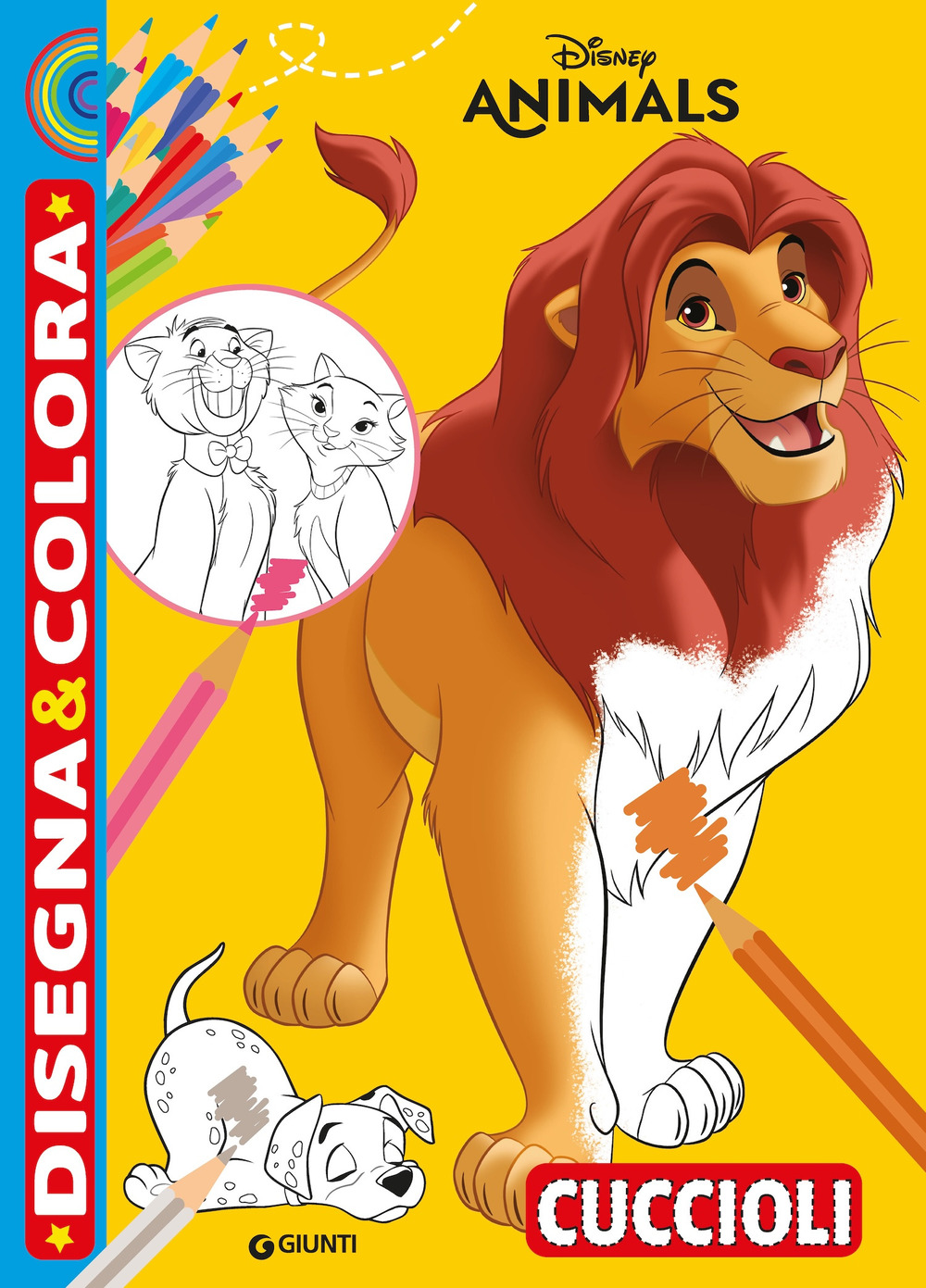 Cuccioli. Disney Animals. Disegna & colora