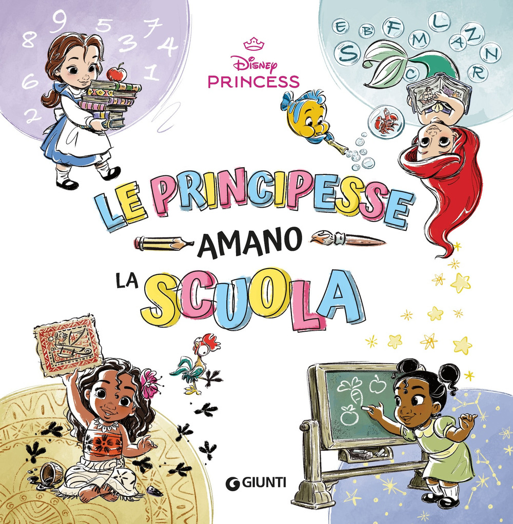 Le principesse amano la scuola. Disney Princess
