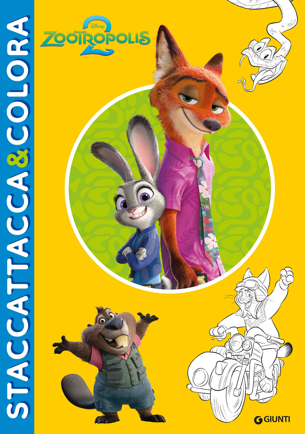 Zootropolis 2. Staccattacca & colora. Con adesivi