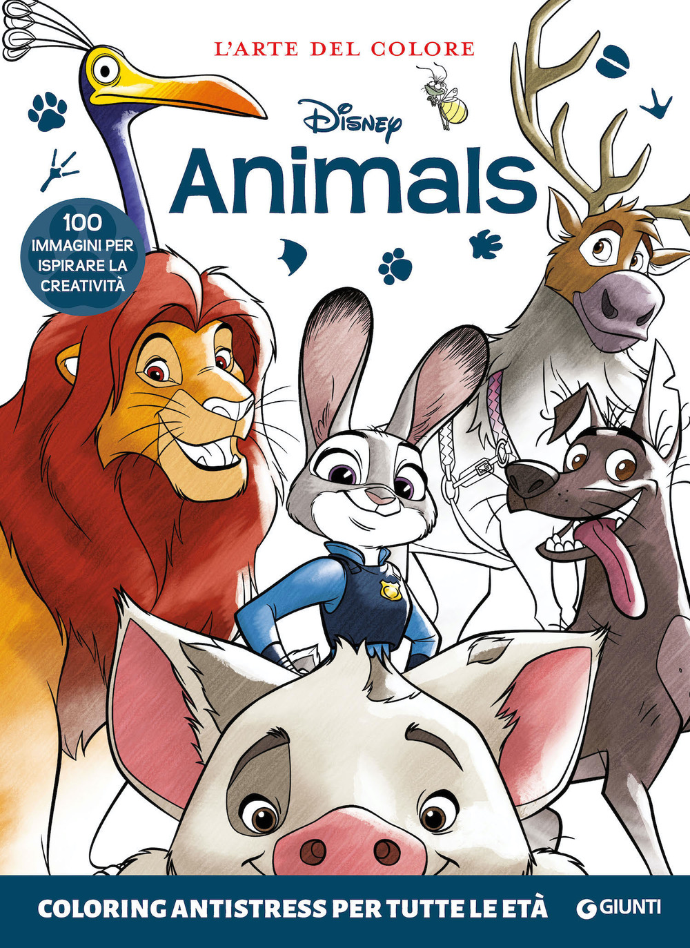 Disney animals. Coloring antistress per tutte le età